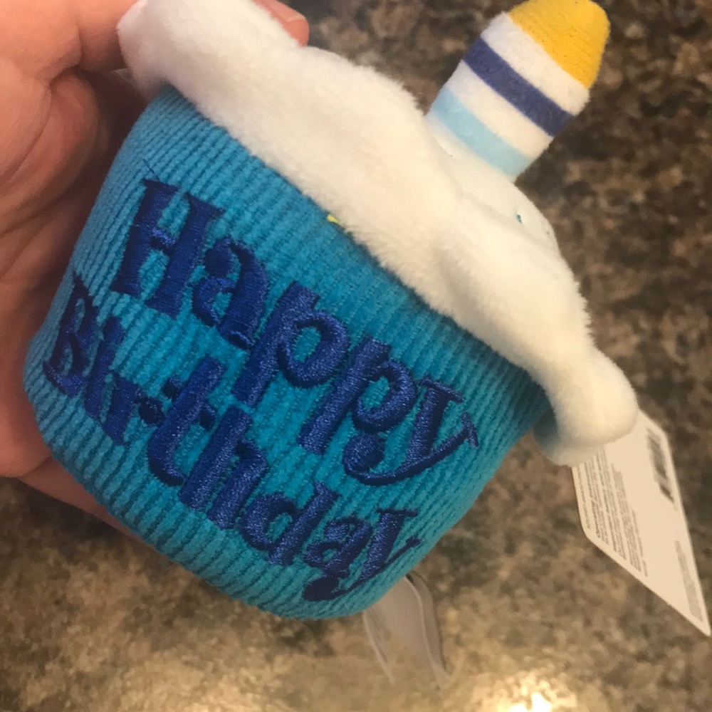 Happy birthday plush